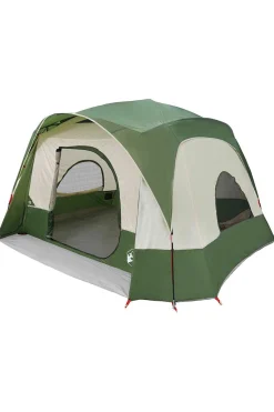Tenda Familiar Estilo Cabana Para 6 Pessoas Vidaxl Impermeável 322/368x370x210 CM