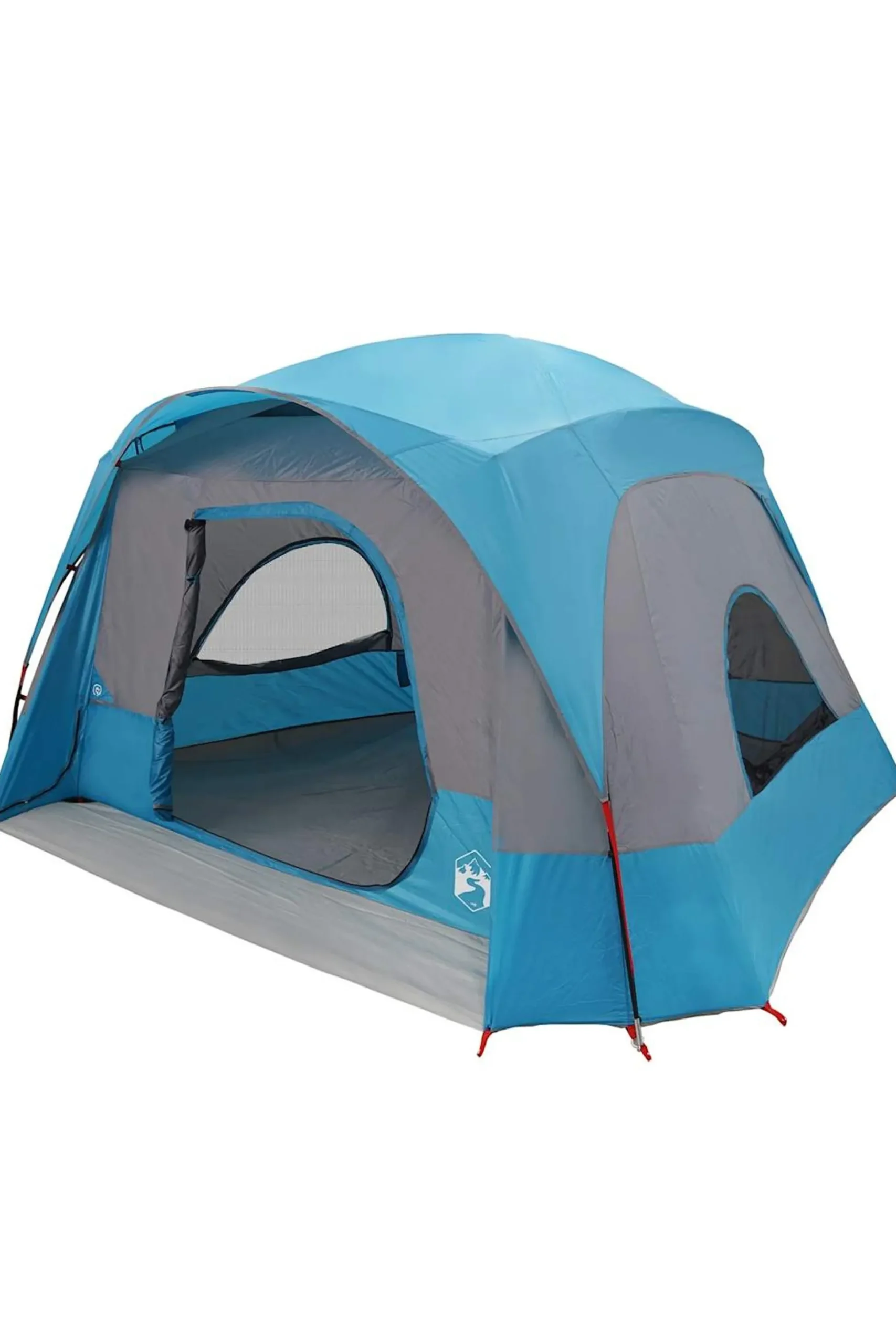 Tenda Familiar Estilo Cabana Para 6 Pessoas Vidaxl Impermeável 322/368x370x210 CM