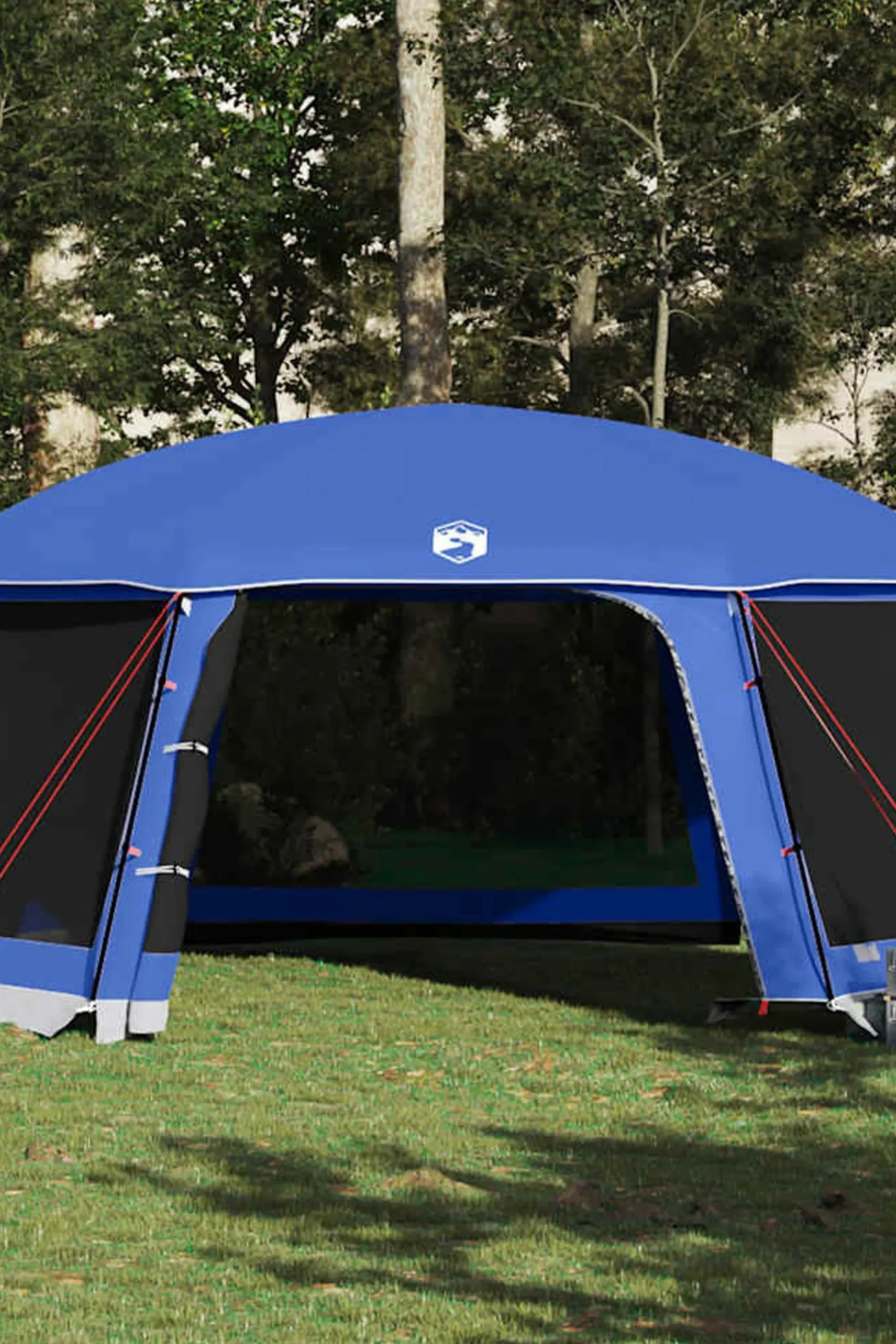 Tenda Para Piscina Vidaxl Com Mosca Amovível E Paredes De Rede 618 X 532 CM