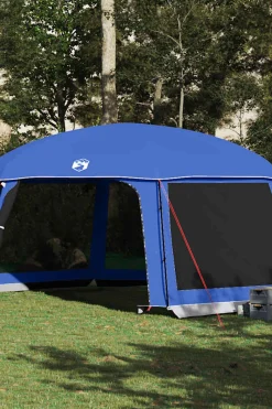 Tenda Para Piscina Vidaxl Com Mosca Amovível E Paredes De Rede 618 X 532 CM