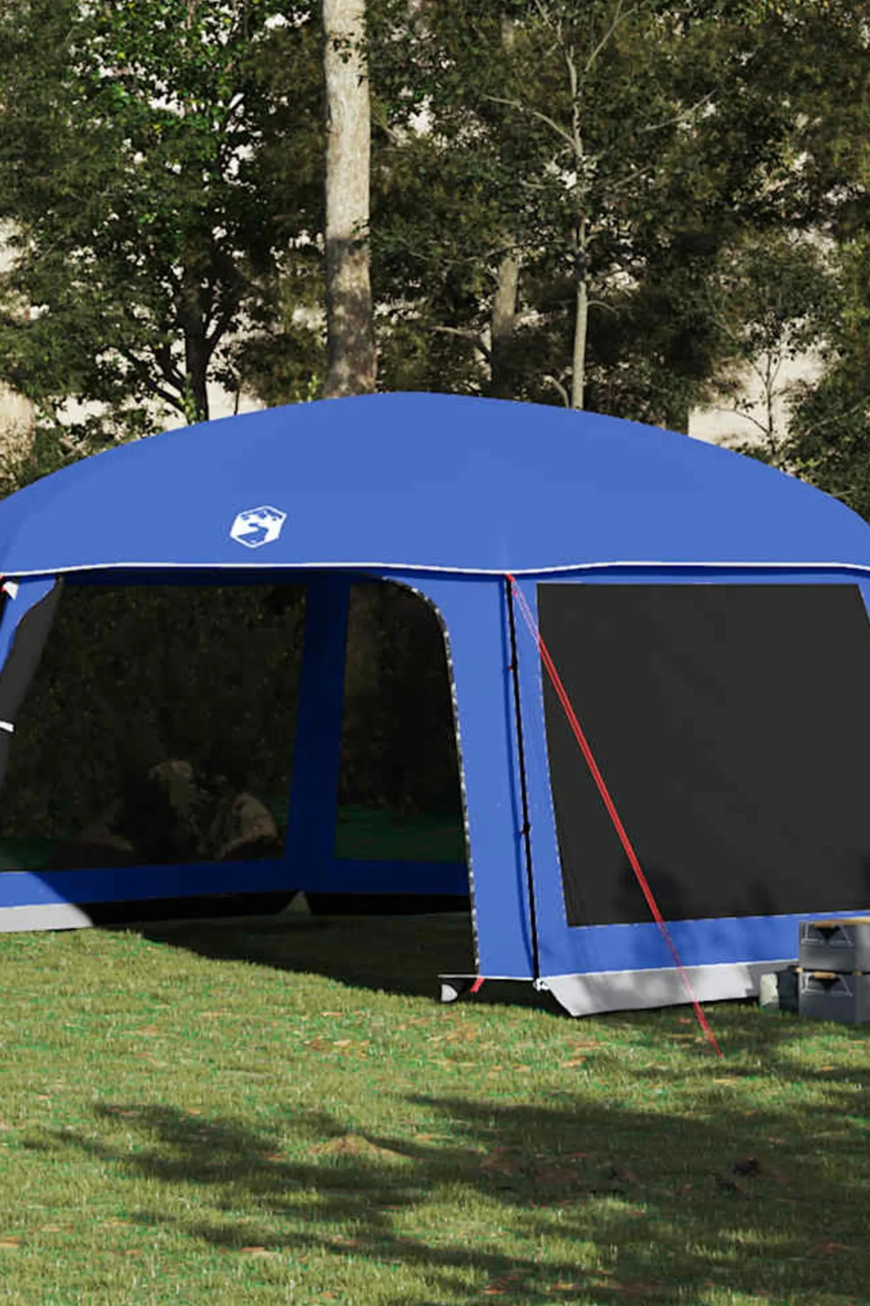 Tenda Para Piscina Vidaxl Com Mosca Amovível E Paredes De Rede 618 X 532 CM