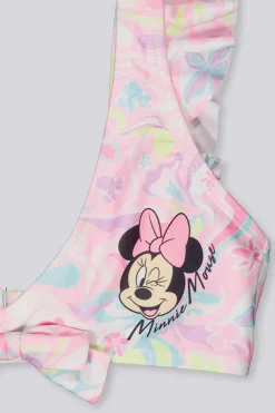 Top Biquíni Folhos Minnie
