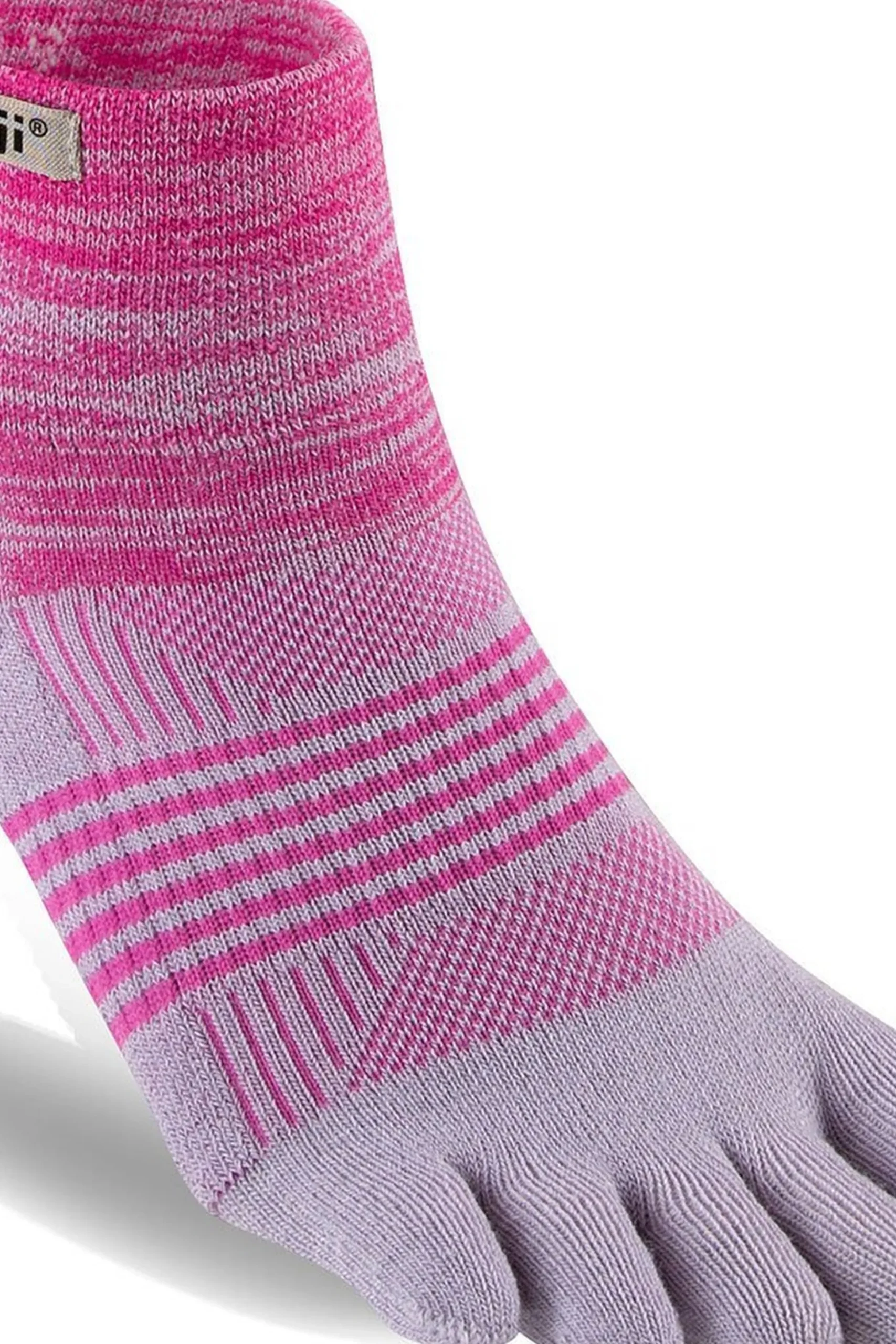 Trilho Meias De Peso Médio Mini-pesado Rosa Injinji