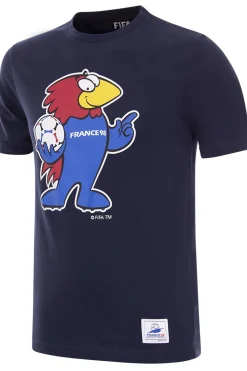 T-shirt Copa Mascote Copa Do Mundo França 1998